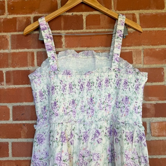 Dress Forum Floral Tiered Maxi Dress Size 2XL EUC - Picture 3 of 7
